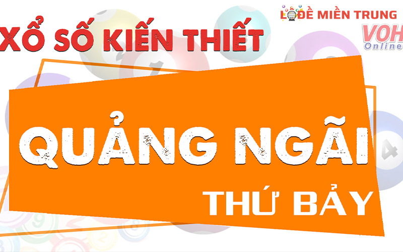 Số đầu đuôi quảng NgãI